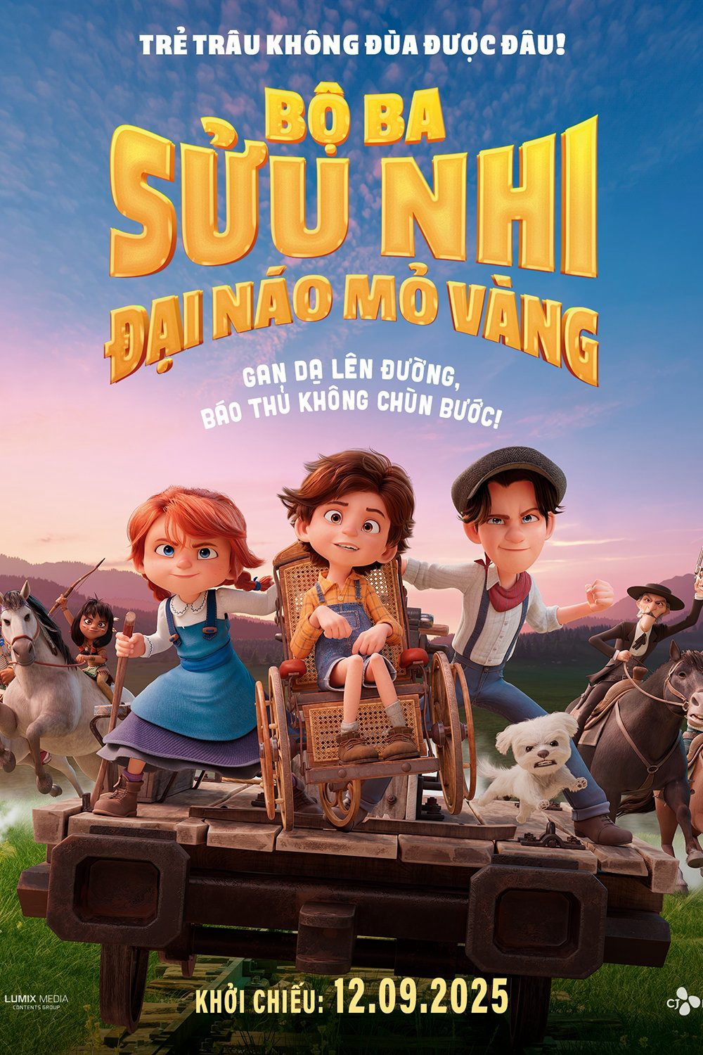 Bộ Ba Sửu Nhi Đại Náo Mỏ Vàng